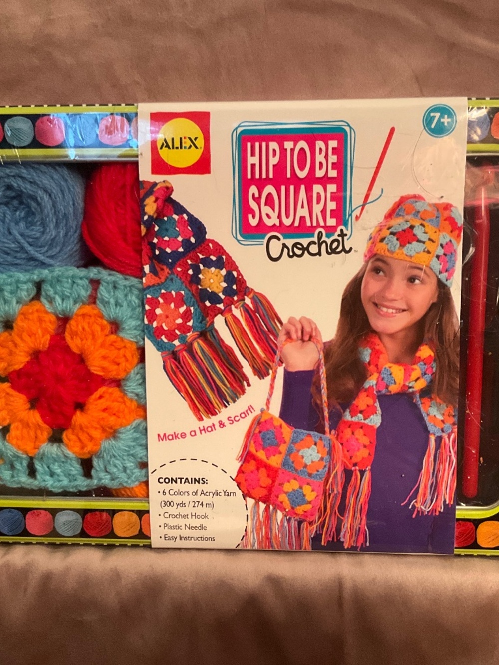 ALEX Toys Hip To Be Square Crochet kit
